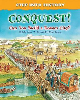 Library Binding Conquest!: Can You Build a Roman City? Book