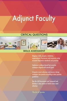 Paperback Adjunct Faculty Critical Questions Skills Assessment Book