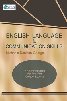 Paperback English Language & Communication Skills: A Reference Guide for First Year College Students Book