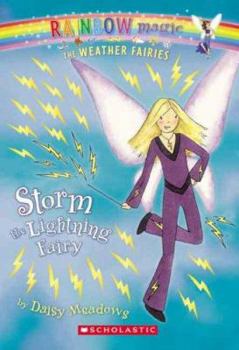 Paperback Weather Fairies #6: Storm the Lightning Fairy: A Rainbow Magic Book