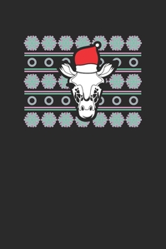 Ugly Christmas Giraffe: Graph Paper Notebook (6" x 9" - 120 pages) ~ Christmas Themed Notebook for Daily Journal, Diary, and Gift