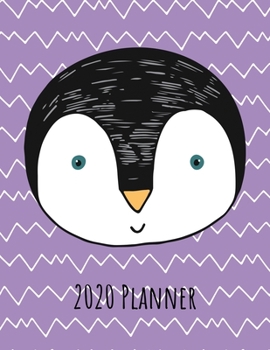 Paperback 2020 Planner: Weekly Dated With Inspirational Quotes Purple - Penguin Book