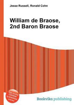 Paperback William de Braose, 2nd Baron Braose Book