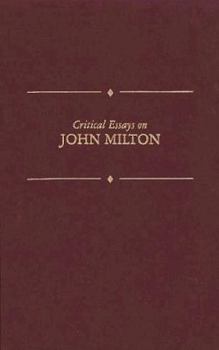 Hardcover Critical Essays on John Milton (Critical Essays on British Literature) [Large Print] Book