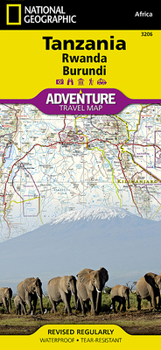 Loose Leaf Tanzania, Rwanda, and Burundi Map Book