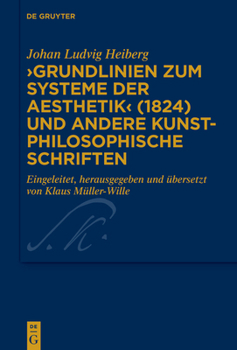 Hardcover >Grundlinien Zum Systeme Der Aesthetik [German] Book