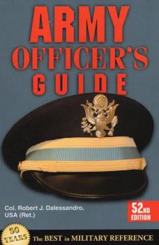 Paperback Army Officer's Guide Book