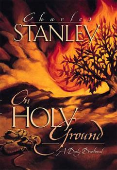 Hardcover On Holy Ground: A Daily Devotional Book