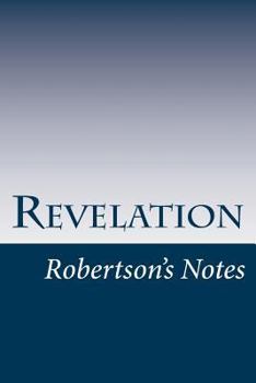 Paperback Revelation: Robertson's Notes Book