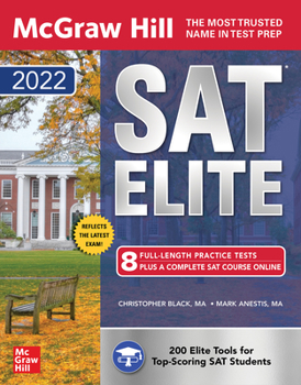 Paperback McGraw-Hill Education SAT Elite 2022 Book