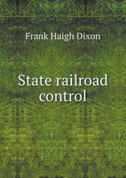 Paperback State railroad control Book