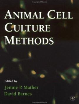 Paperback Animal Cell Culture Methods Book