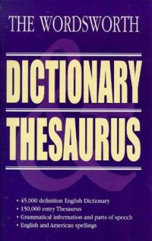 Paperback Dictionary & Thesaurus Book