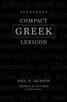 Hardcover Zondervan Compact Greek Lexicon Book