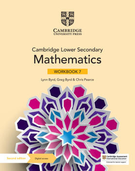 Paperback Cambridge Lower Secondary Mathematics Workbook 7 with Digital Access (1 Year) Book