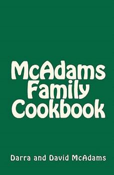 Paperback McAdams Family Cookbook Book