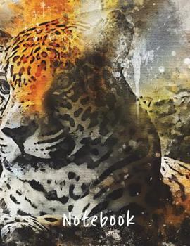 Paperback Notebook: Jaguar 8.5x11 Book