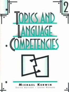 Paperback Topics and Language Competencies Book
