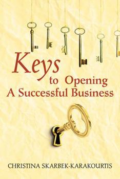 Paperback Keys to Opening a Successful Business Book