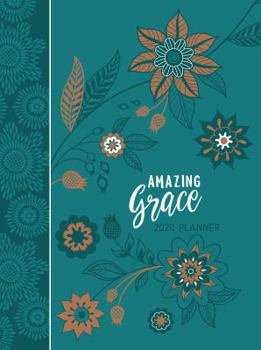 Imitation Leather Amazing Grace 2020 Planner: 16-Month Weekly Planner (Ziparound) Book