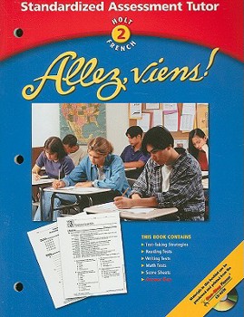 Paperback Holt French 2: Allez, Viens! Standardized Assessment Tutor [French] Book