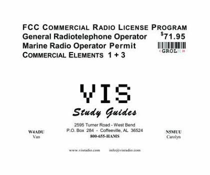 Cards Grol Complete FCC Elements 1 & 3 VIS Study Guides - Flashcards - Electronics, Technical Skills - Mathematics - Simple Style - Adult Book