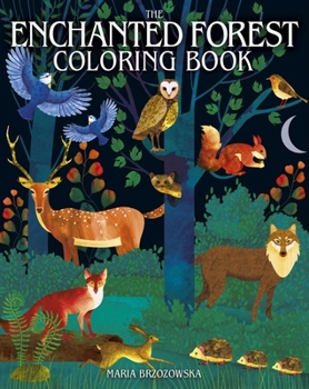 Paperback The Enchanted Forest Coloring Book