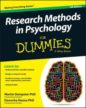 Paperback Research Methods in Psychology for Dummies Book