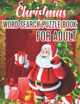 Christmas Word Search Puzzle book For Adult: Word Search Puzzle book (volume 1)