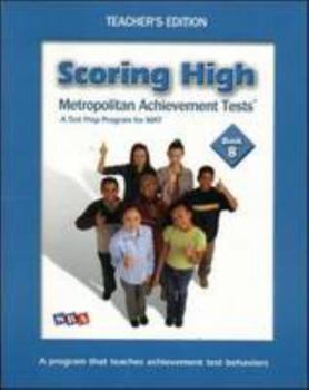 Paperback Scoring High on Mat: Teacher Edition Grade 8 Book