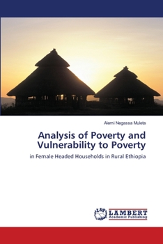 Paperback Analysis of Poverty and Vulnerability to Poverty Book