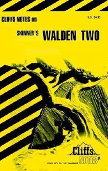 Paperback Cliffsnotes on Skinner's Walden Two Book