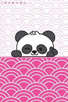 Journal: Super Cute Kawaii Panda Bear Journal for Girls and Women with Pink Pattern, Pretty Line Ruled Paper Notebook for Writing Notes and Journaling, Made for Women to Keep on Track with To-Do List,