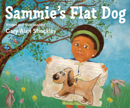 Hardcover Sammie's Flat Dog Book