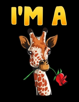 Paperback I'm A: I'm A Giraffe Blank Sketchbook to Draw and Paint (110 Empty Pages, 8.5" x 11") Book