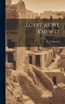 Hardcover Egypt as we Knew It Book