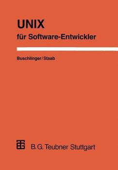 Paperback UNIX Für Software-Entwickler: Konzepte, Werkzeuge Und Ideen [German] Book