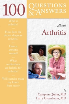Paperback 100 Questions & Answers about Arthritis Book