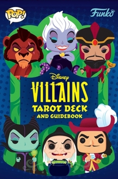 Cards Funko: Disney Villains Tarot Deck and Guidebook Book