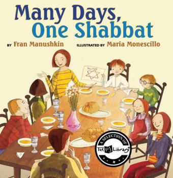 Hardcover Many Days, One Shabbat Book
