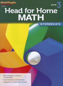 Paperback Head for Home Math: Intermediate Workbook Grade 3 Book