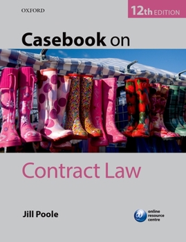 Paperback Casebook on Contract Law Book