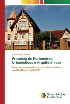 Paperback Proposta de Parâmetros Urbanísticos e Arquitetônicos [Portuguese] Book
