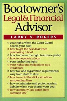 Paperback Boatowner's Legal and Finance Guide Book
