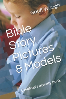 Paperback Bible Story Pictures & Models: Children's activity book