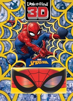 Hardcover Marvel Spider-Man: Look and Find 3D Book