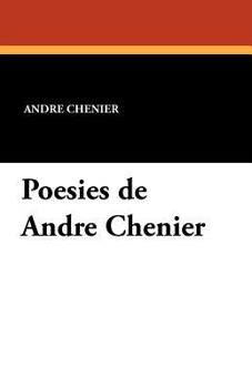 Paperback Poésies de André Chénier Book