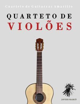 Paperback Quarteto de Violões: Cuarteto de Guitarras Amarillo [Portuguese] Book