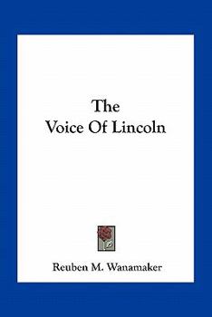 Paperback The Voice Of Lincoln Book