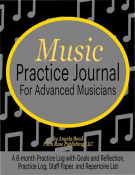 Music Practice Journal for Advanced Musicians